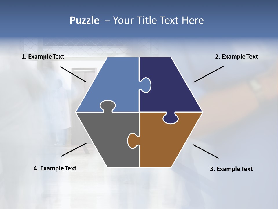 White Hospital Modern PowerPoint Template