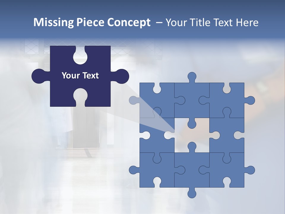 White Hospital Modern PowerPoint Template