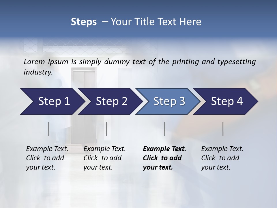 White Hospital Modern PowerPoint Template