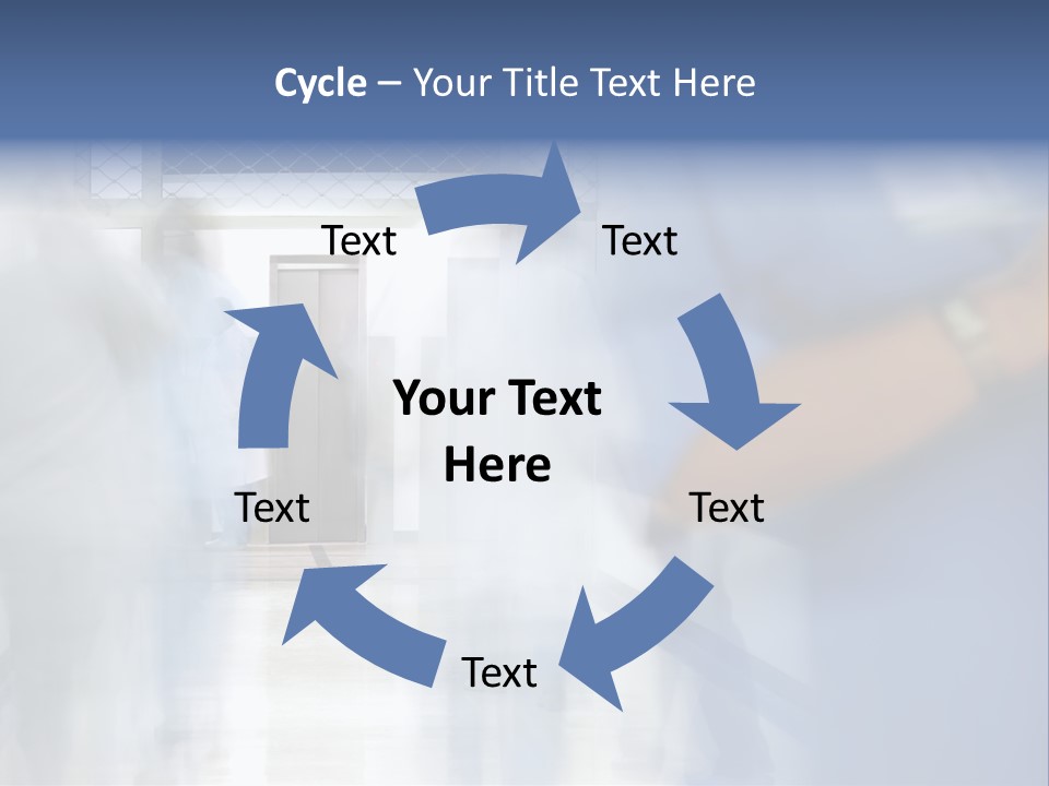 White Hospital Modern PowerPoint Template