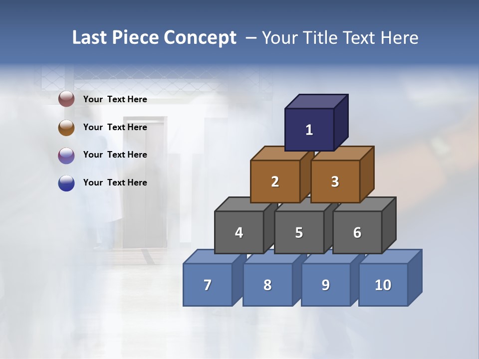 White Hospital Modern PowerPoint Template