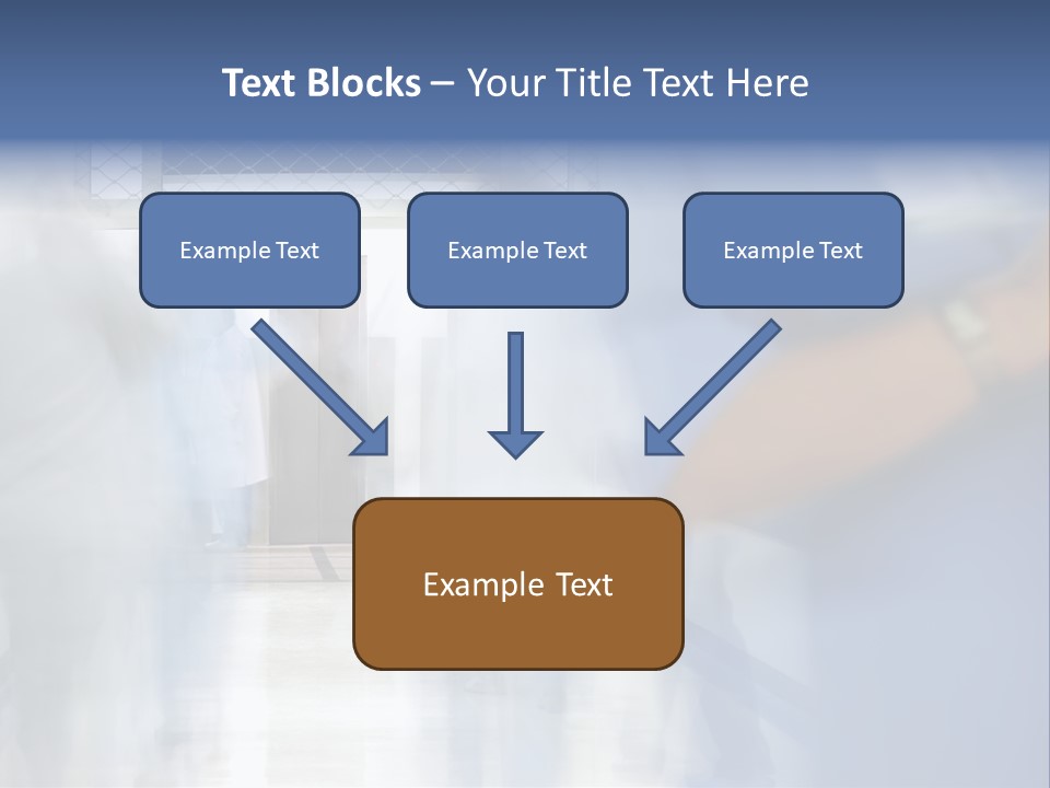 White Hospital Modern PowerPoint Template