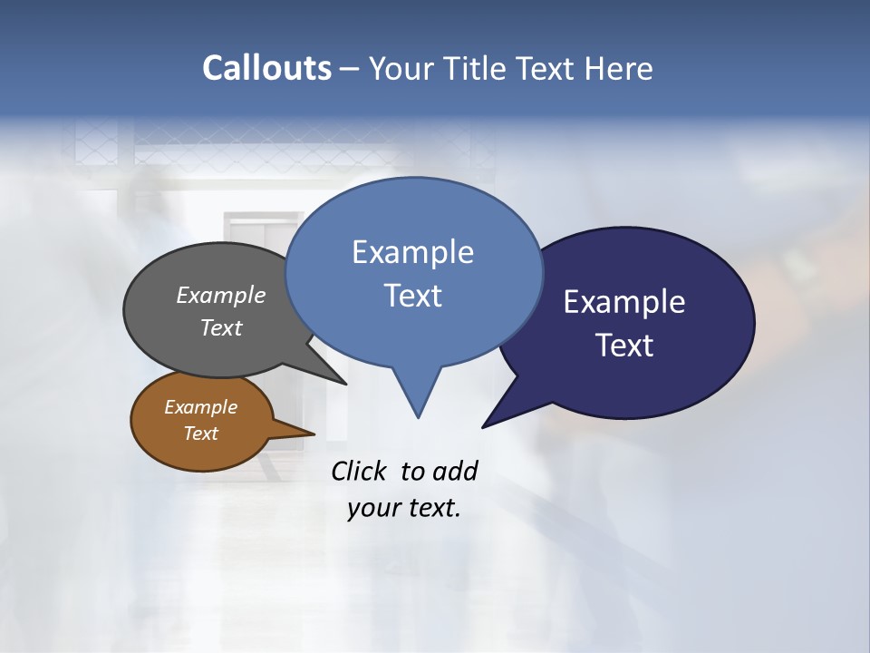 White Hospital Modern PowerPoint Template