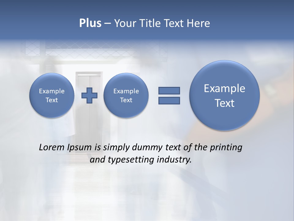 White Hospital Modern PowerPoint Template