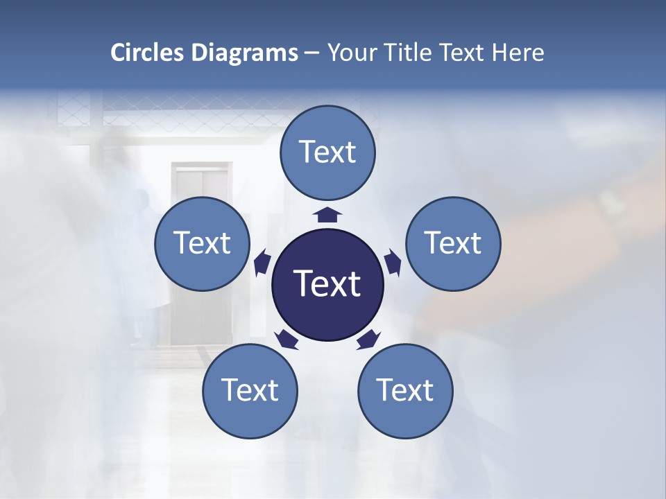 White Hospital Modern PowerPoint Template