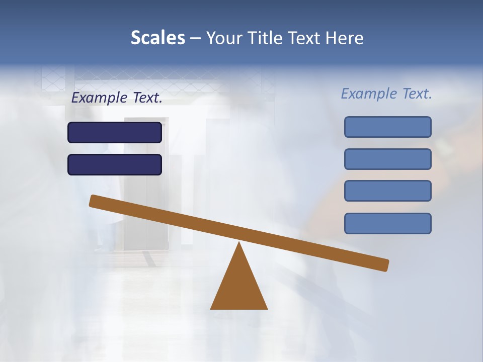 White Hospital Modern PowerPoint Template