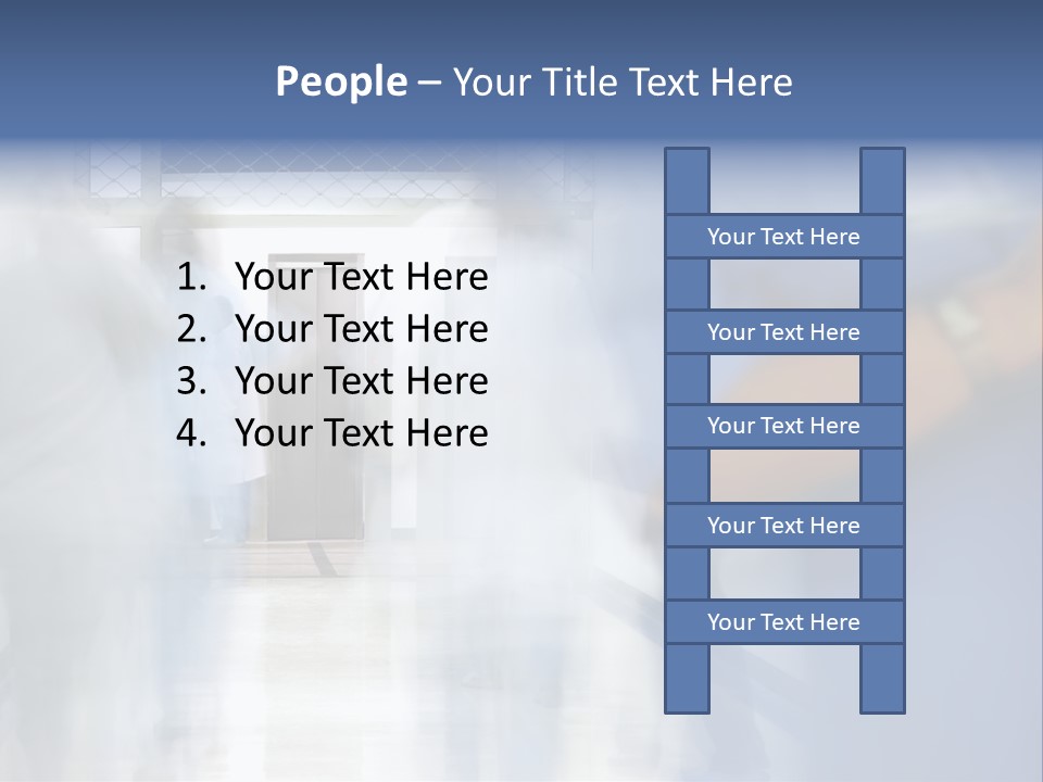 White Hospital Modern PowerPoint Template