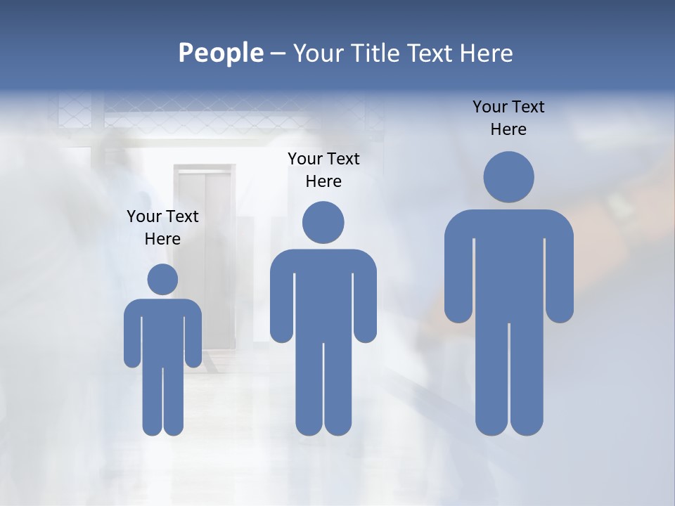 White Hospital Modern PowerPoint Template