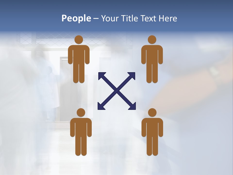 White Hospital Modern PowerPoint Template