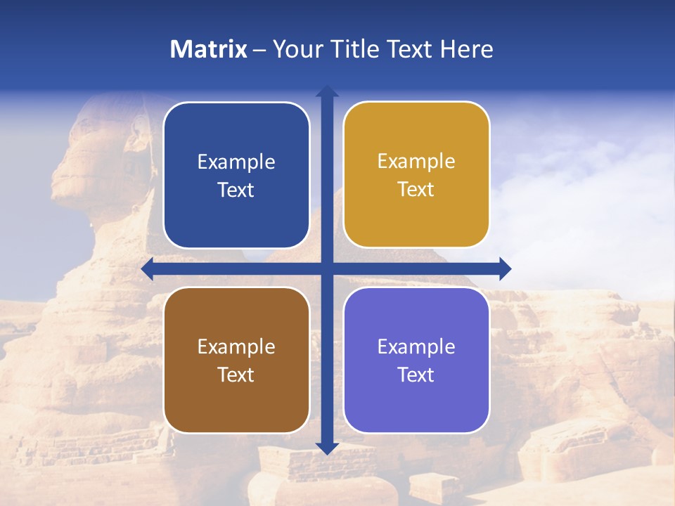 Egypt Monument Cairo PowerPoint Template