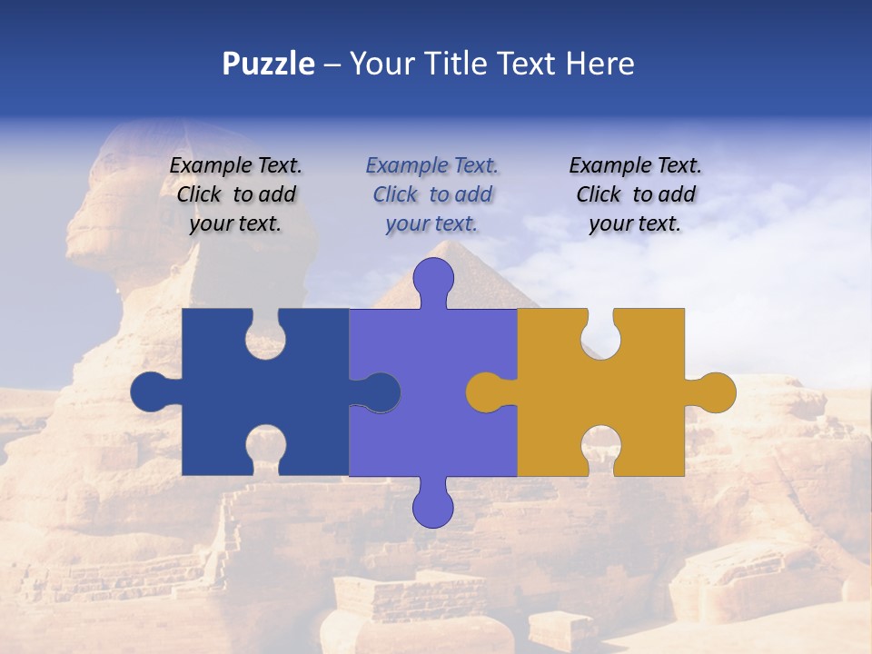 Egypt Monument Cairo PowerPoint Template