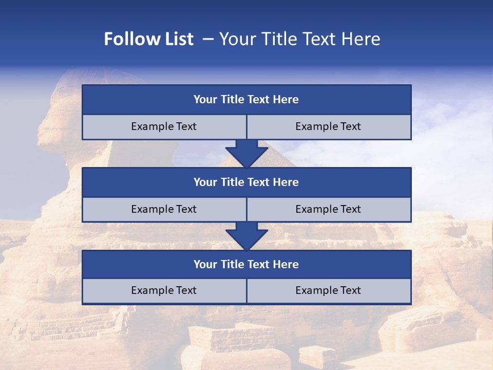 Egypt Monument Cairo PowerPoint Template