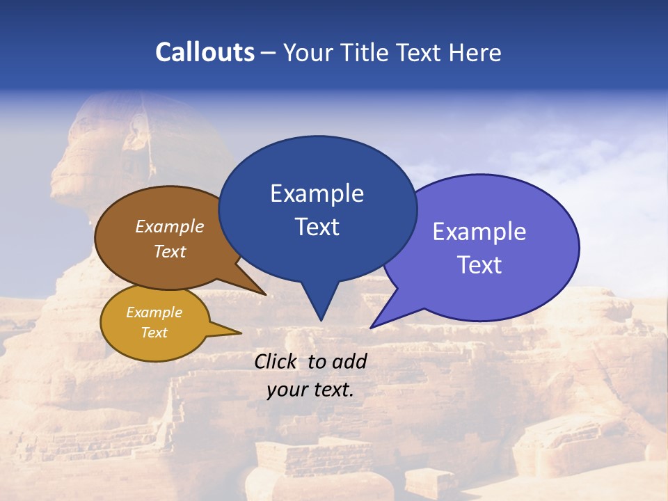 Egypt Monument Cairo PowerPoint Template