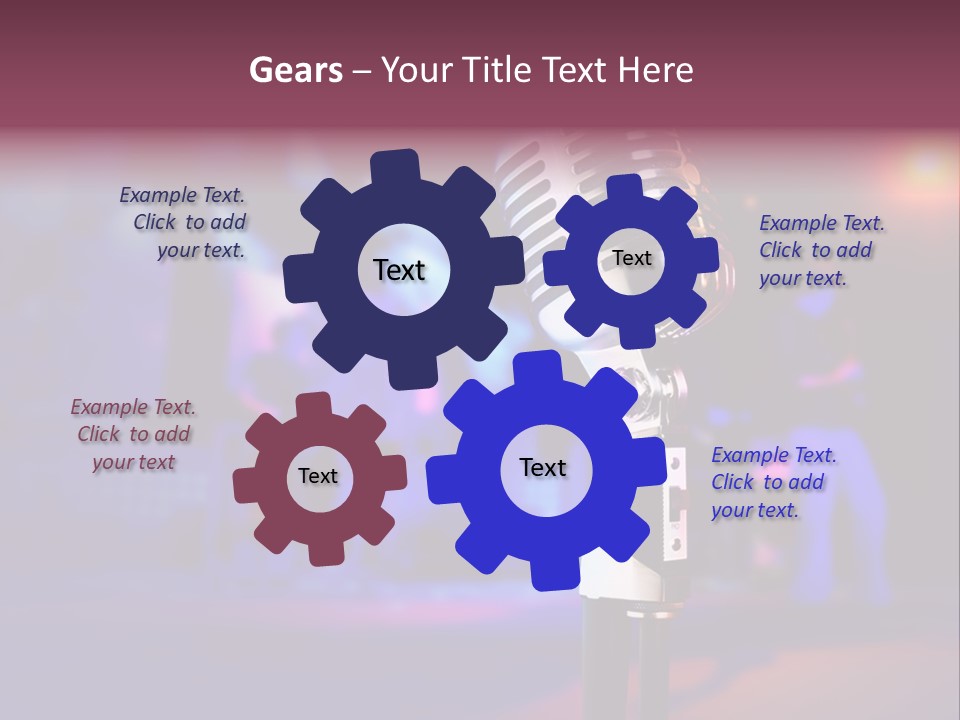 Meeting Character Conference PowerPoint Template