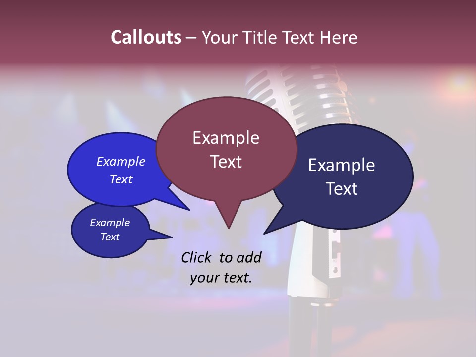 Meeting Character Conference PowerPoint Template