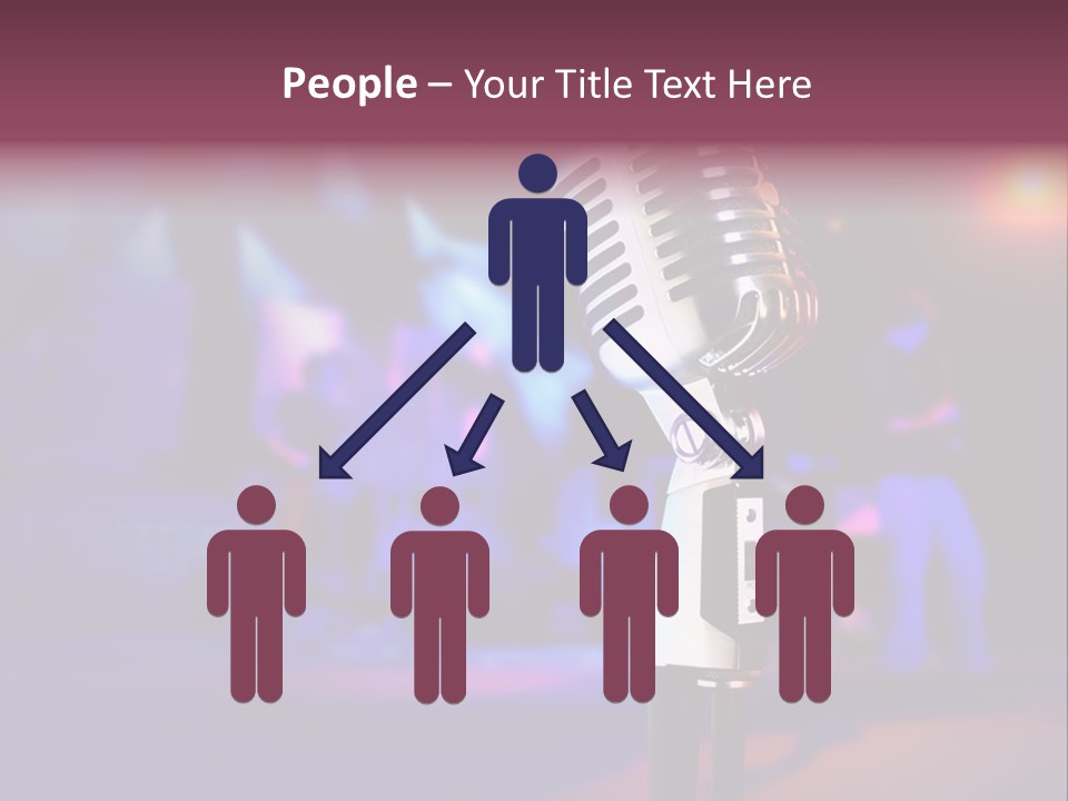 Meeting Character Conference PowerPoint Template