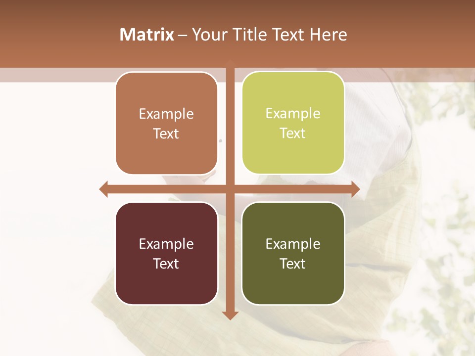 Beautiful Human Portrait PowerPoint Template