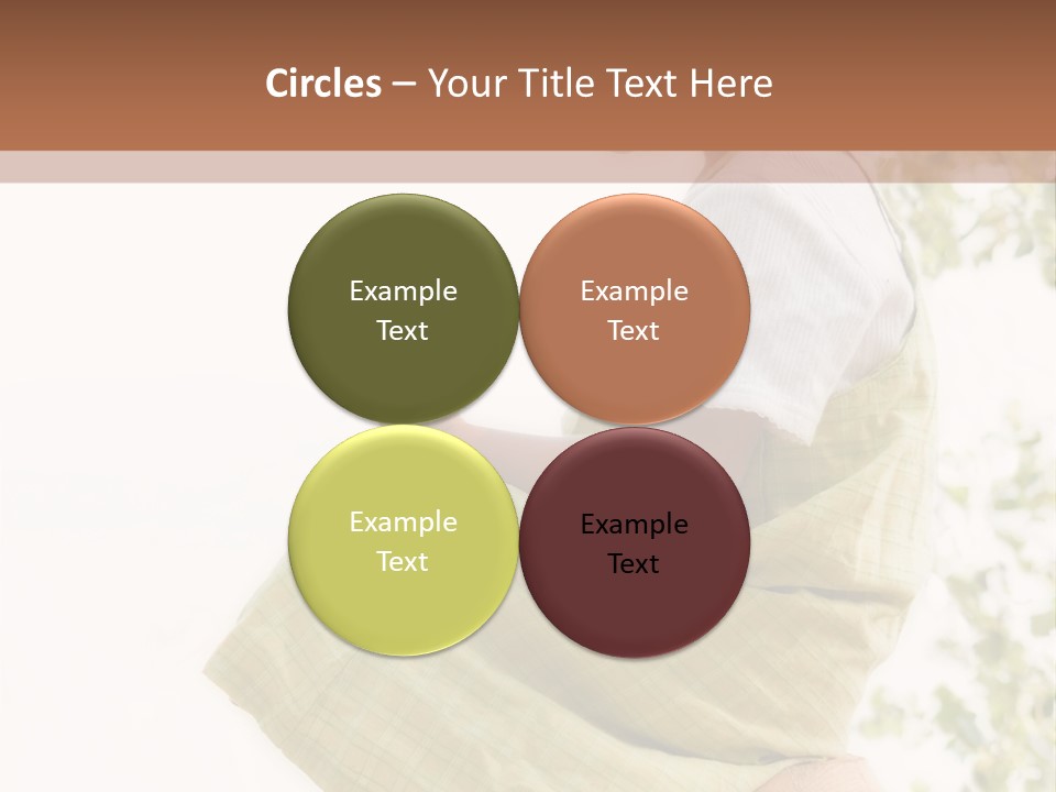 Beautiful Human Portrait PowerPoint Template