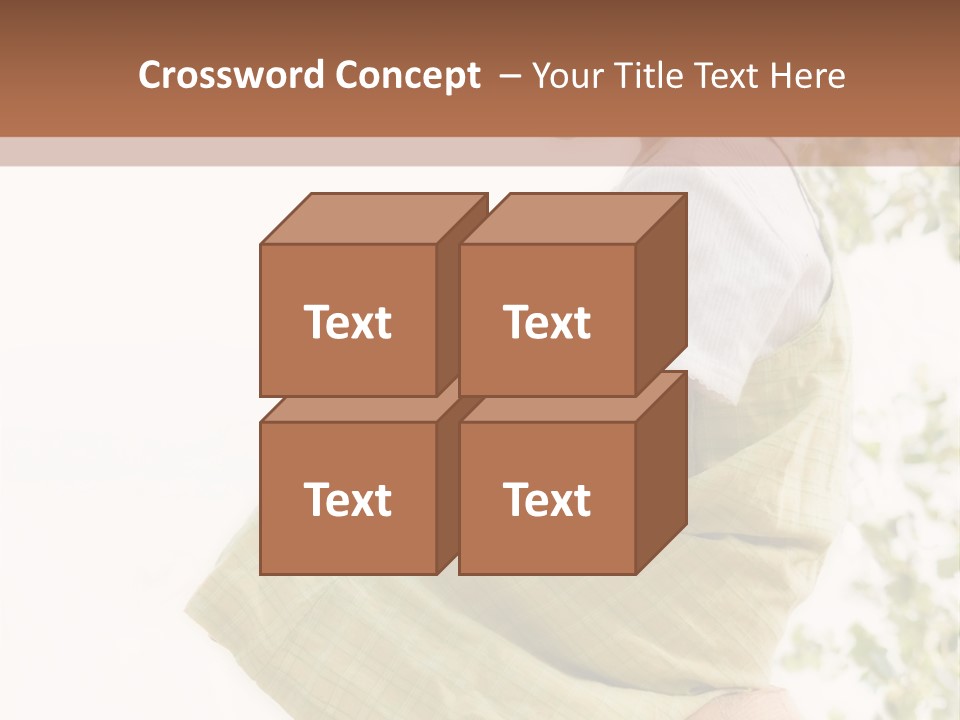 Beautiful Human Portrait PowerPoint Template