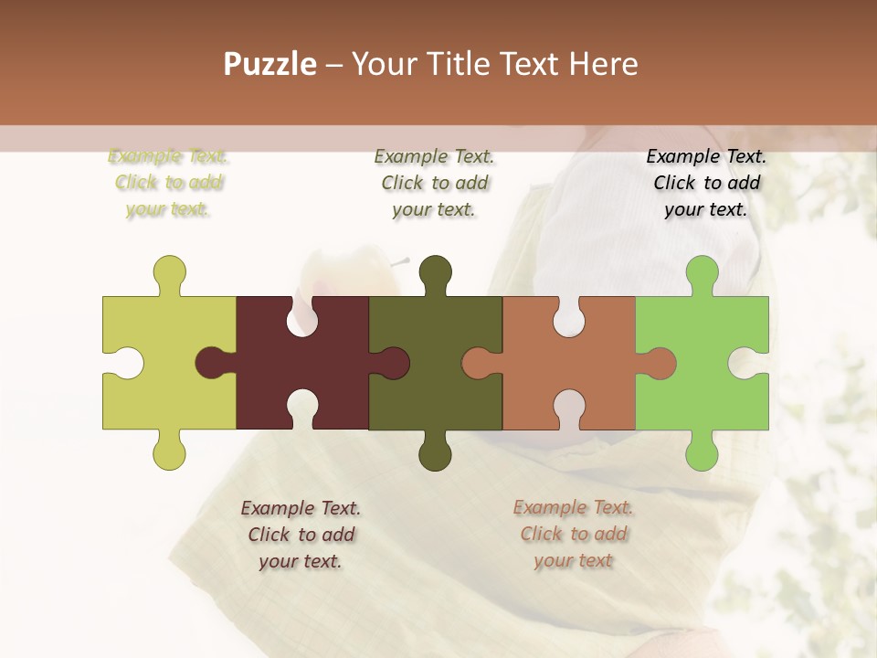 Beautiful Human Portrait PowerPoint Template