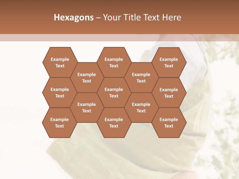 Beautiful Human Portrait PowerPoint Template