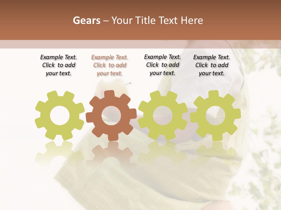 Beautiful Human Portrait PowerPoint Template