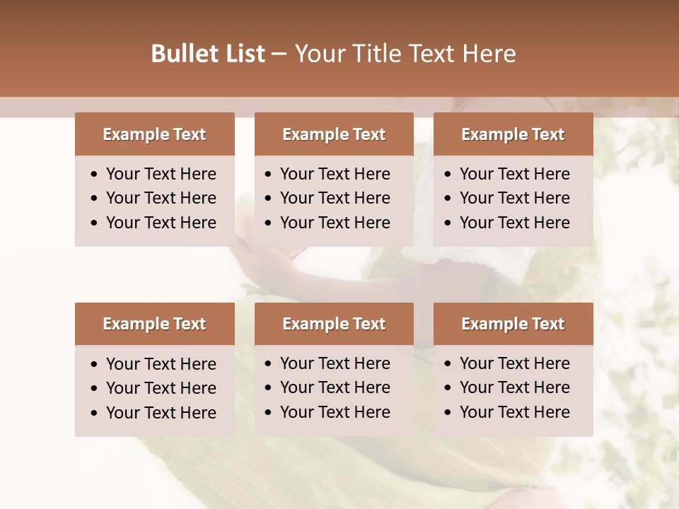 Beautiful Human Portrait PowerPoint Template