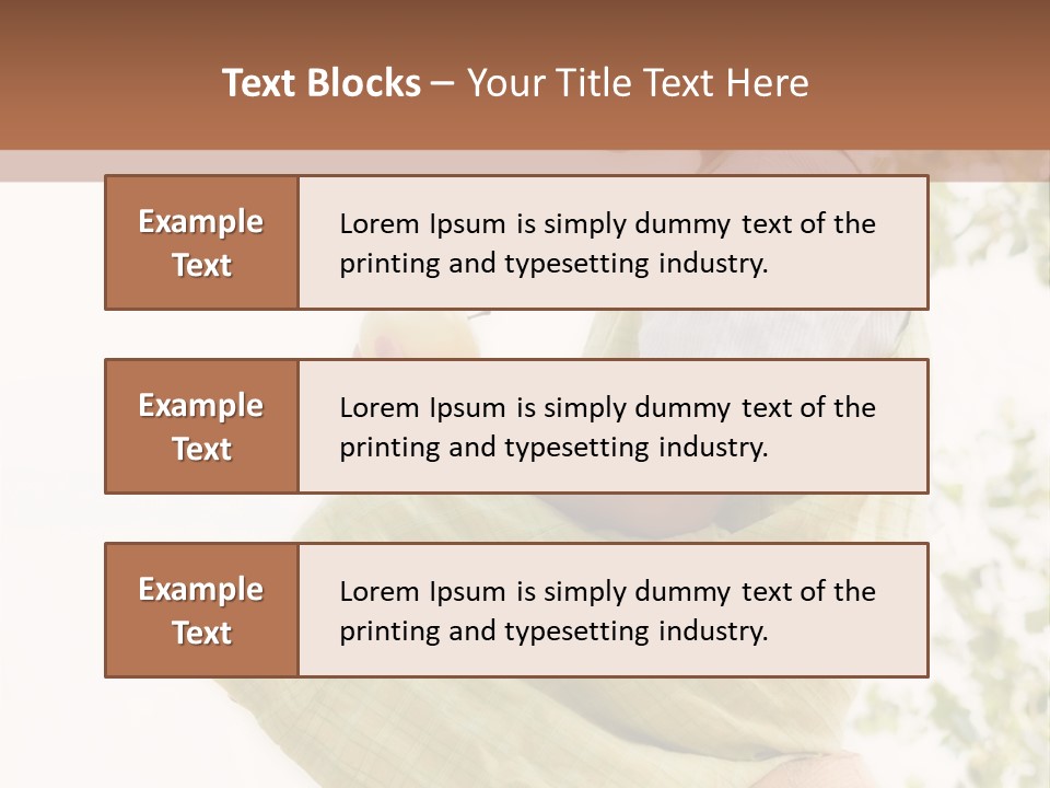 Beautiful Human Portrait PowerPoint Template