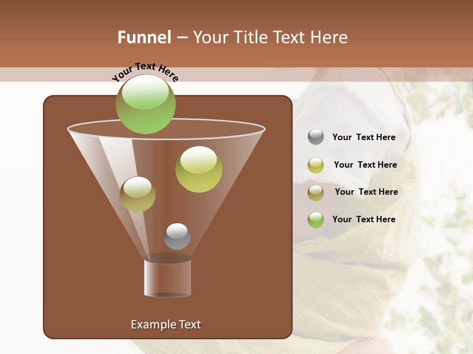 Beautiful Human Portrait PowerPoint Template