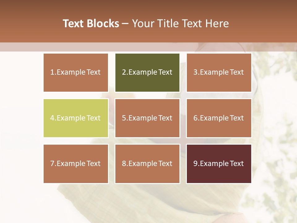 Beautiful Human Portrait PowerPoint Template