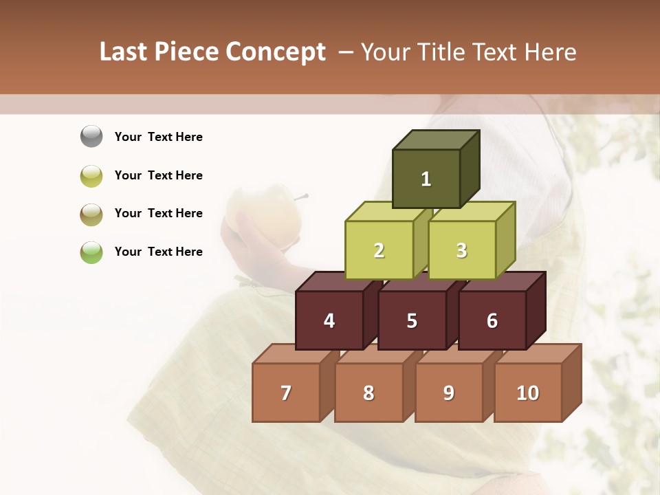 Beautiful Human Portrait PowerPoint Template