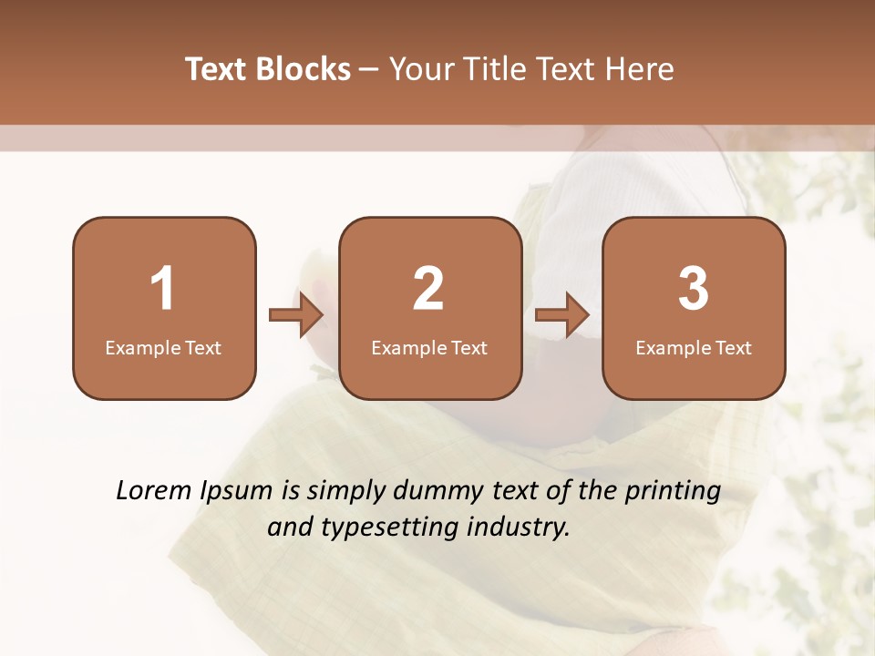 Beautiful Human Portrait PowerPoint Template