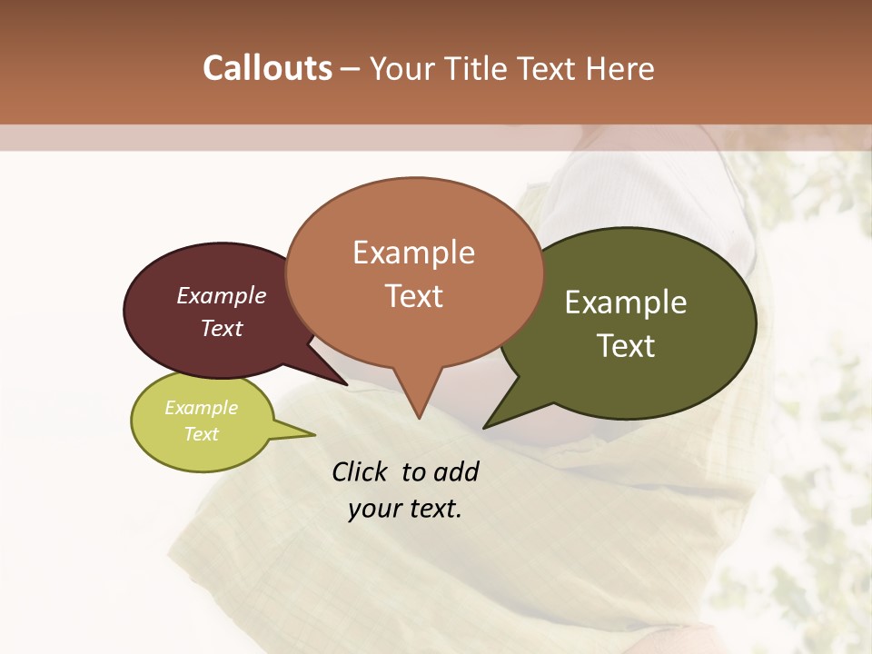 Beautiful Human Portrait PowerPoint Template