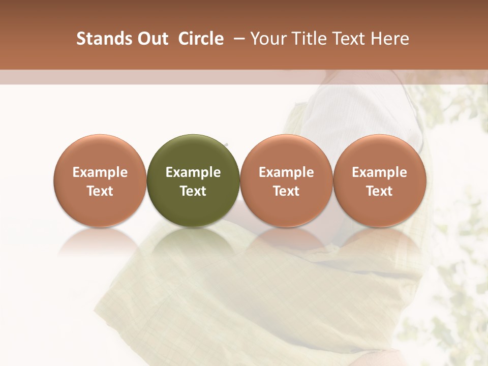 Beautiful Human Portrait PowerPoint Template