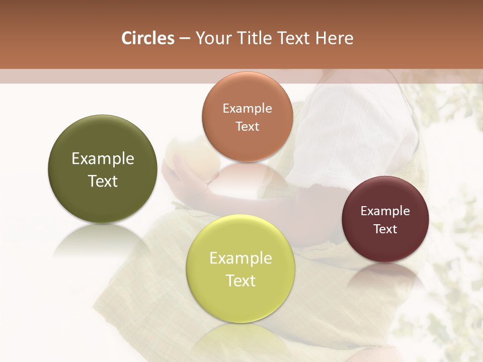 Beautiful Human Portrait PowerPoint Template