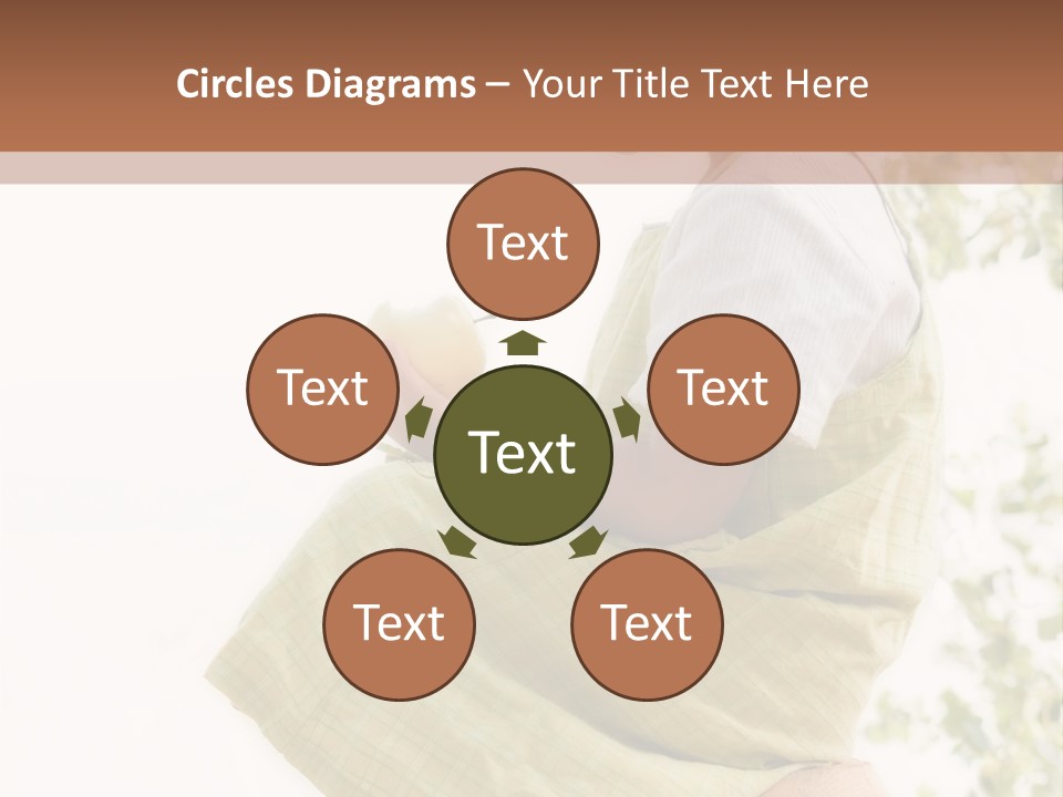 Beautiful Human Portrait PowerPoint Template