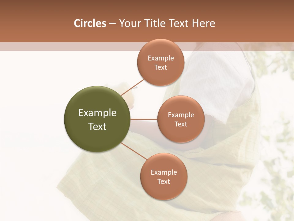 Beautiful Human Portrait PowerPoint Template