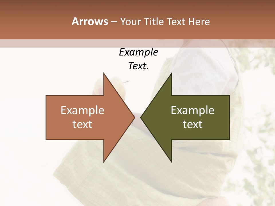 Beautiful Human Portrait PowerPoint Template