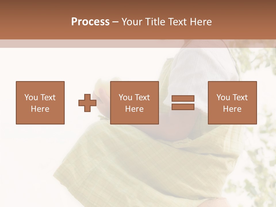 Beautiful Human Portrait PowerPoint Template