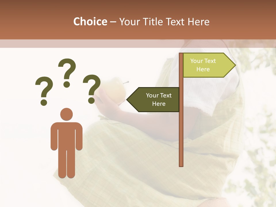 Beautiful Human Portrait PowerPoint Template