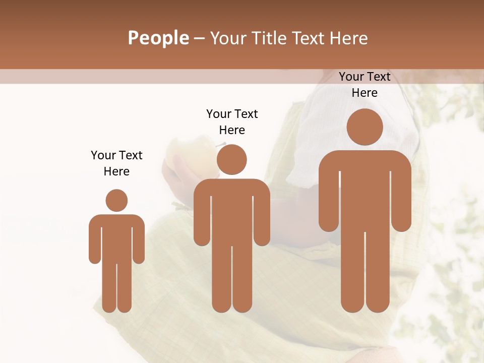 Beautiful Human Portrait PowerPoint Template