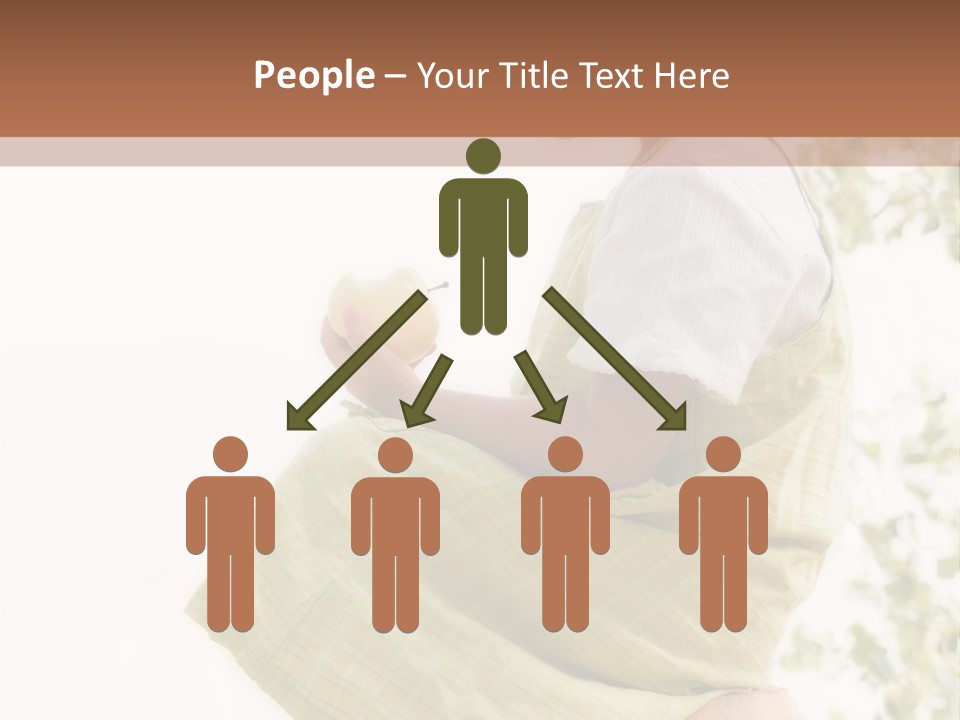 Beautiful Human Portrait PowerPoint Template