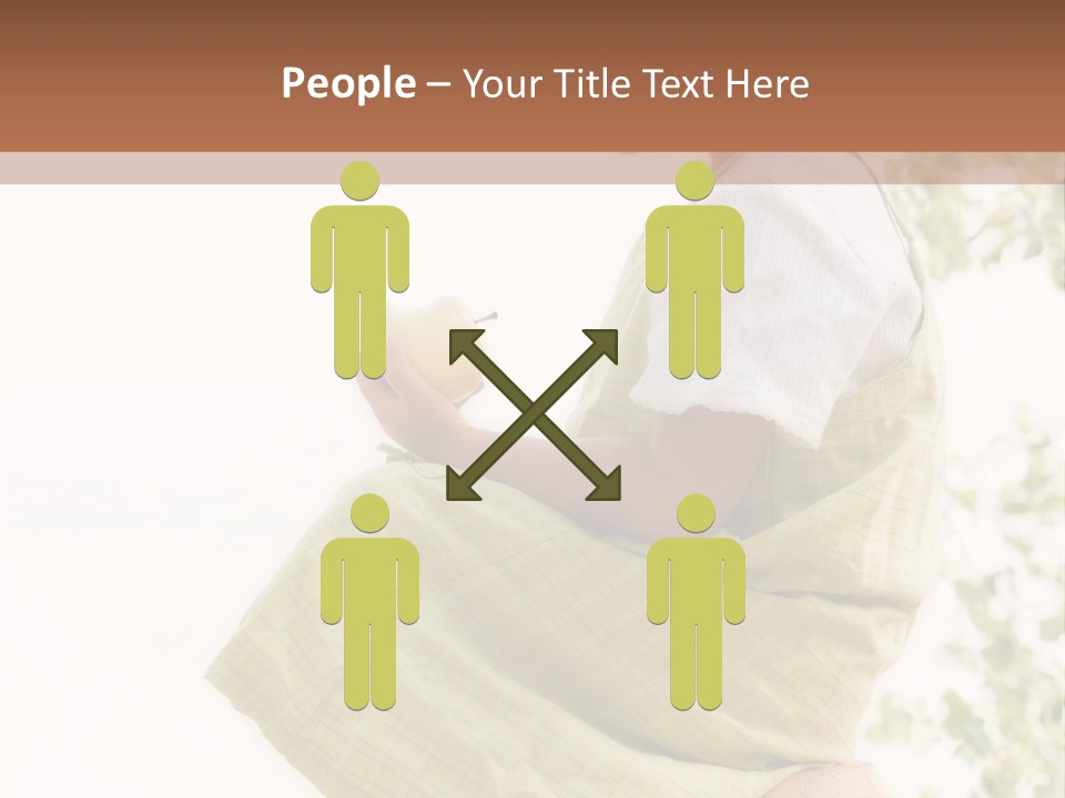 Beautiful Human Portrait PowerPoint Template