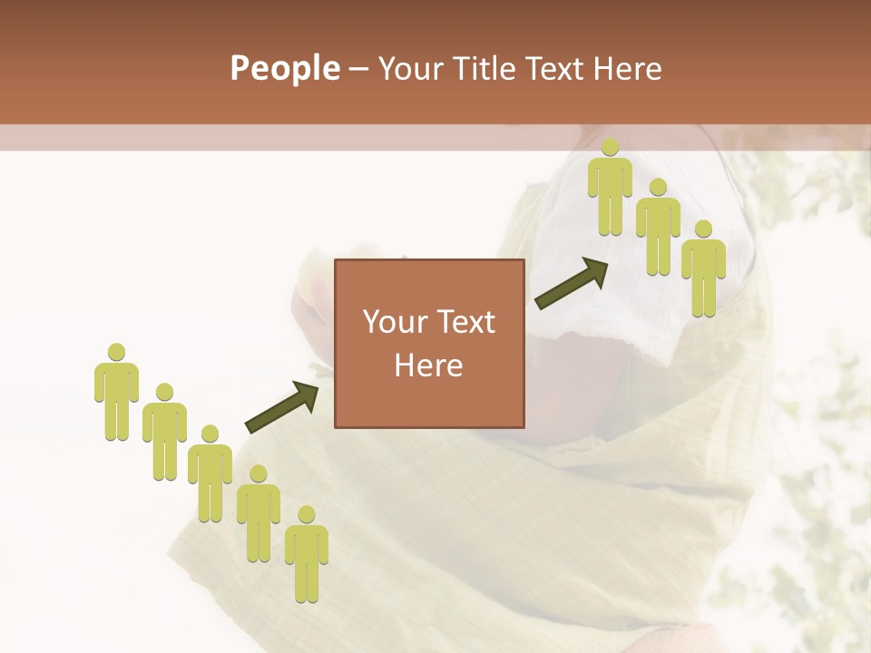 Beautiful Human Portrait PowerPoint Template