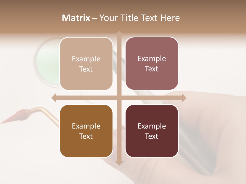 Protection Dentist Equipment PowerPoint Template