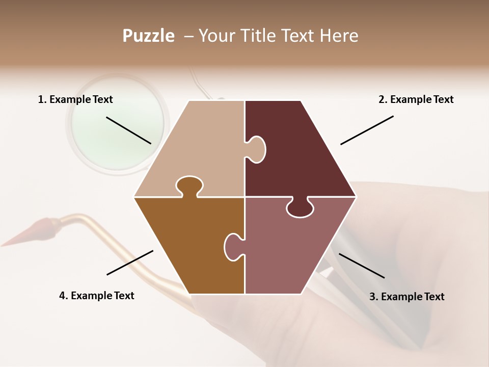 Protection Dentist Equipment PowerPoint Template