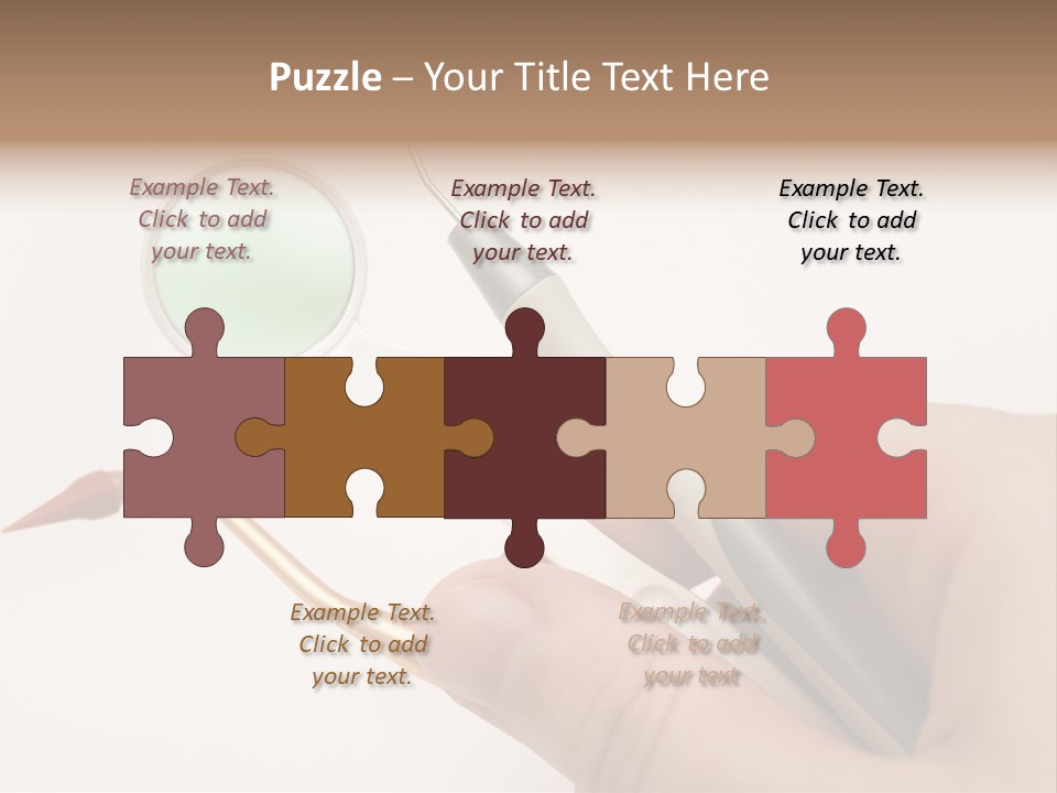 Protection Dentist Equipment PowerPoint Template