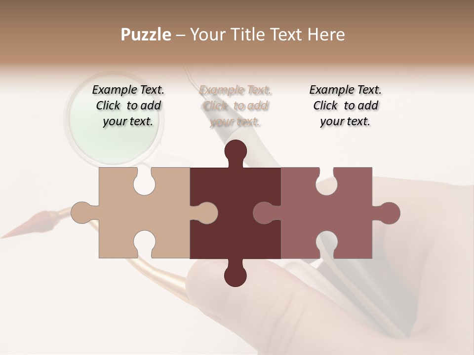 Protection Dentist Equipment PowerPoint Template