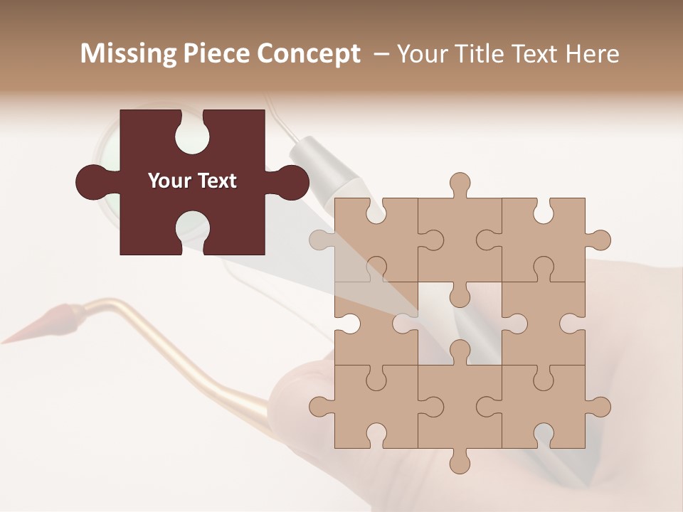 Protection Dentist Equipment PowerPoint Template