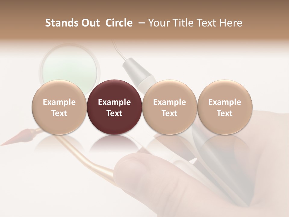 Protection Dentist Equipment PowerPoint Template